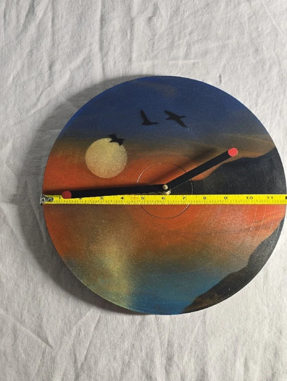 Sunset Seascape Wall Clock - Multi-Color